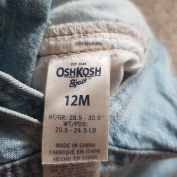 12m OshKosh Bgosh jumper - Picture 3 of 3